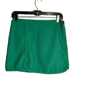 Quinn Dark Green Mini Skirt Size Small